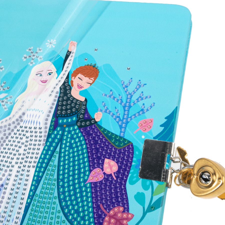 Elsa & Anna Crystal Art Secret Diary Disney