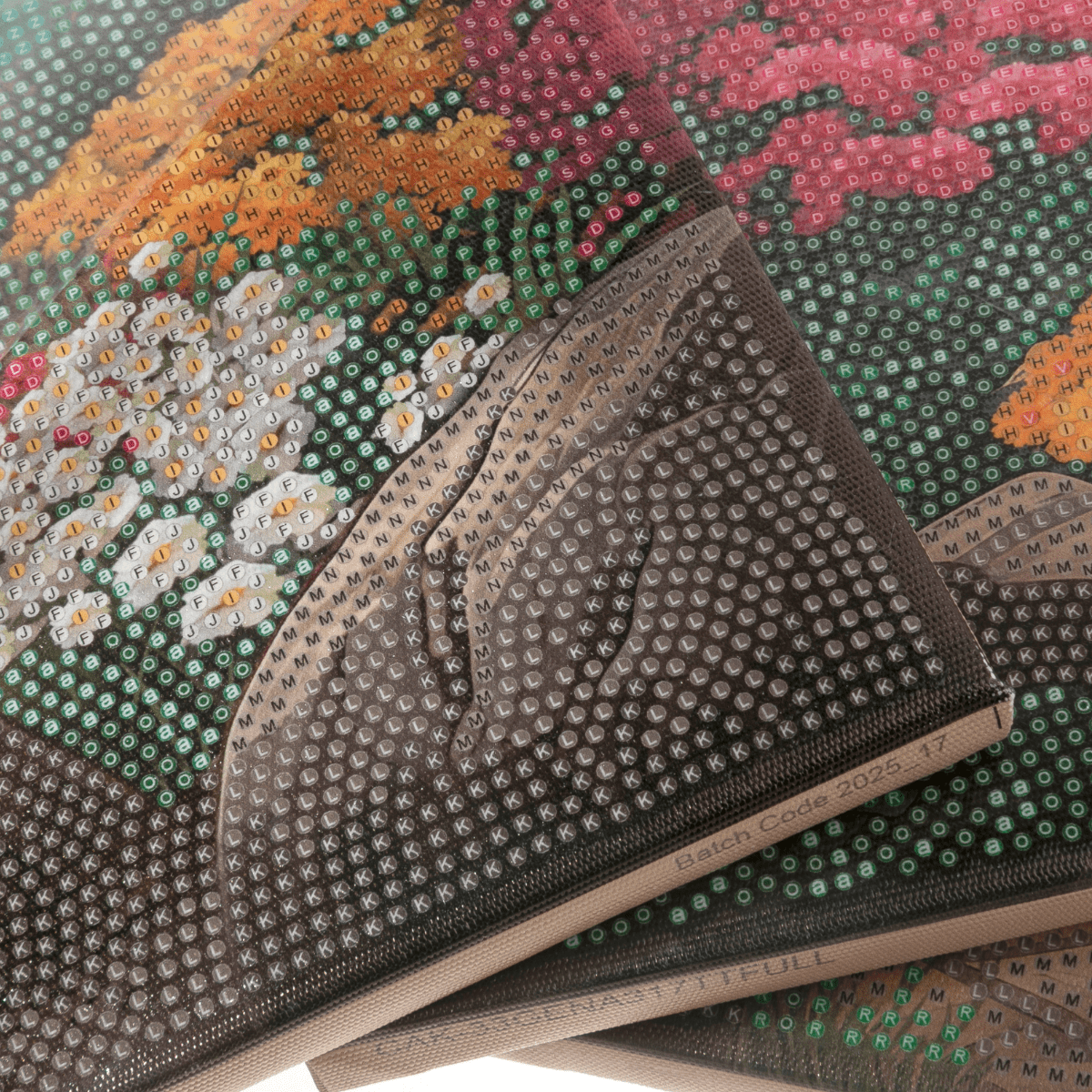 Eventide at the Lighthouse Crystal Art Canvas Triptych close up