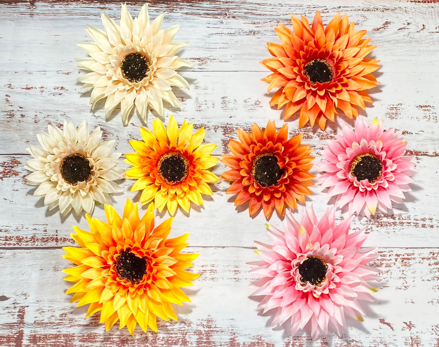 Sunflower Stems & Leaves Forever Flowerz Kit - Approx. 80