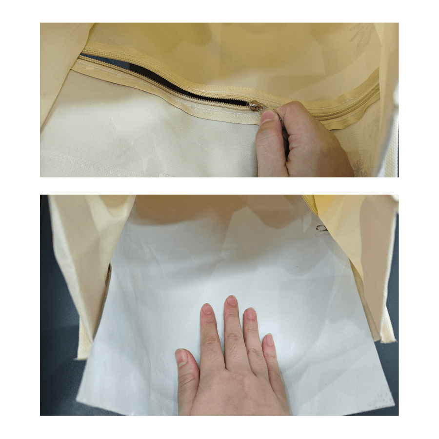 Festive Crystal Art Interchangeable Panel Shopping Bag 1