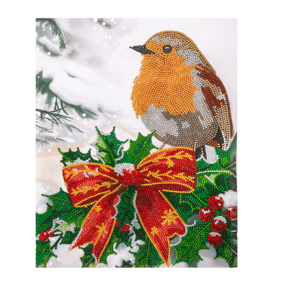 Festive Crystal Art Interchangeable Panel Shopping Bag 7