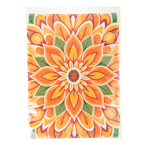 Flower Crystal Art Dinner Placemat Kit design