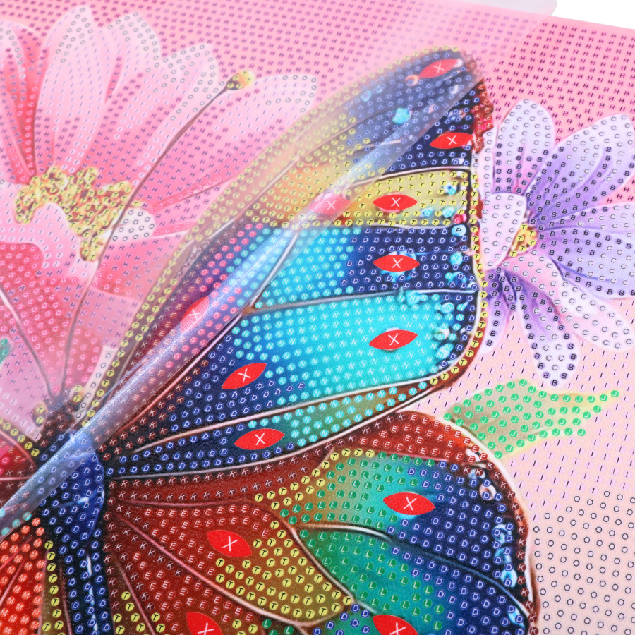 Flutter Pop Crystal Art Framed Canvas Kit 40x50cm
