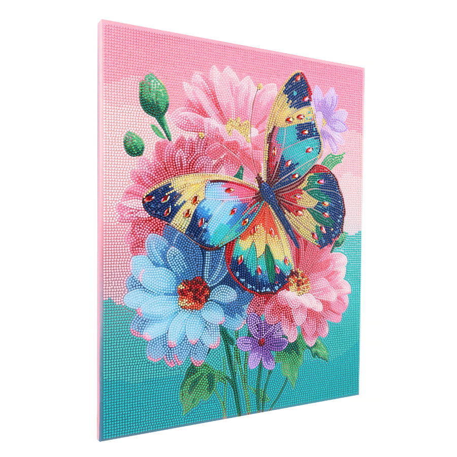 Flutter Pop Crystal Art Framed Canvas Kit 40x50cm