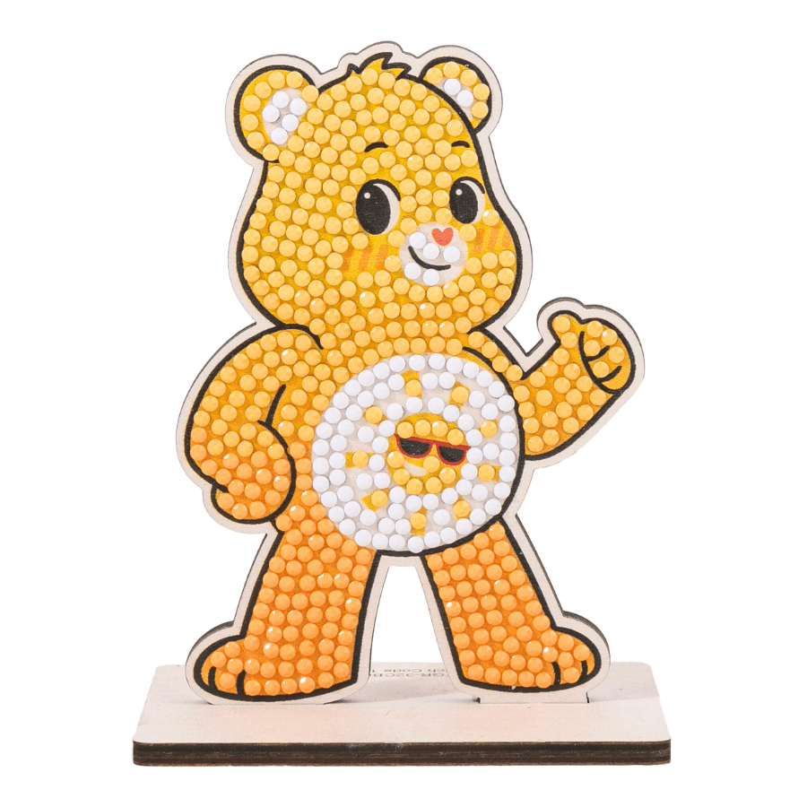 Funshine Bear Crystal Art Buddies Care Bears complete