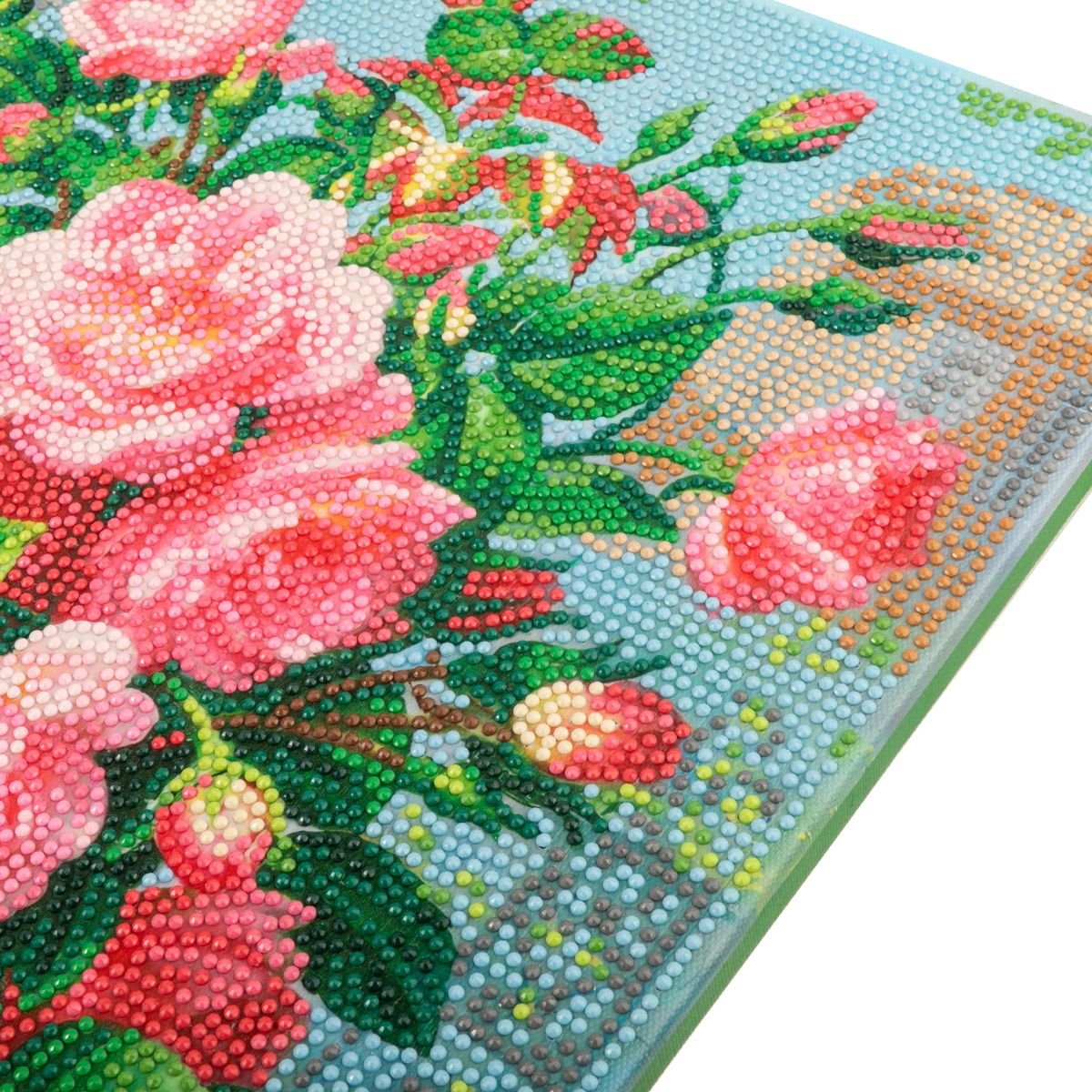 Graceful Roses Crystal Art Canvas Kit 40x50cm – Craft Buddy