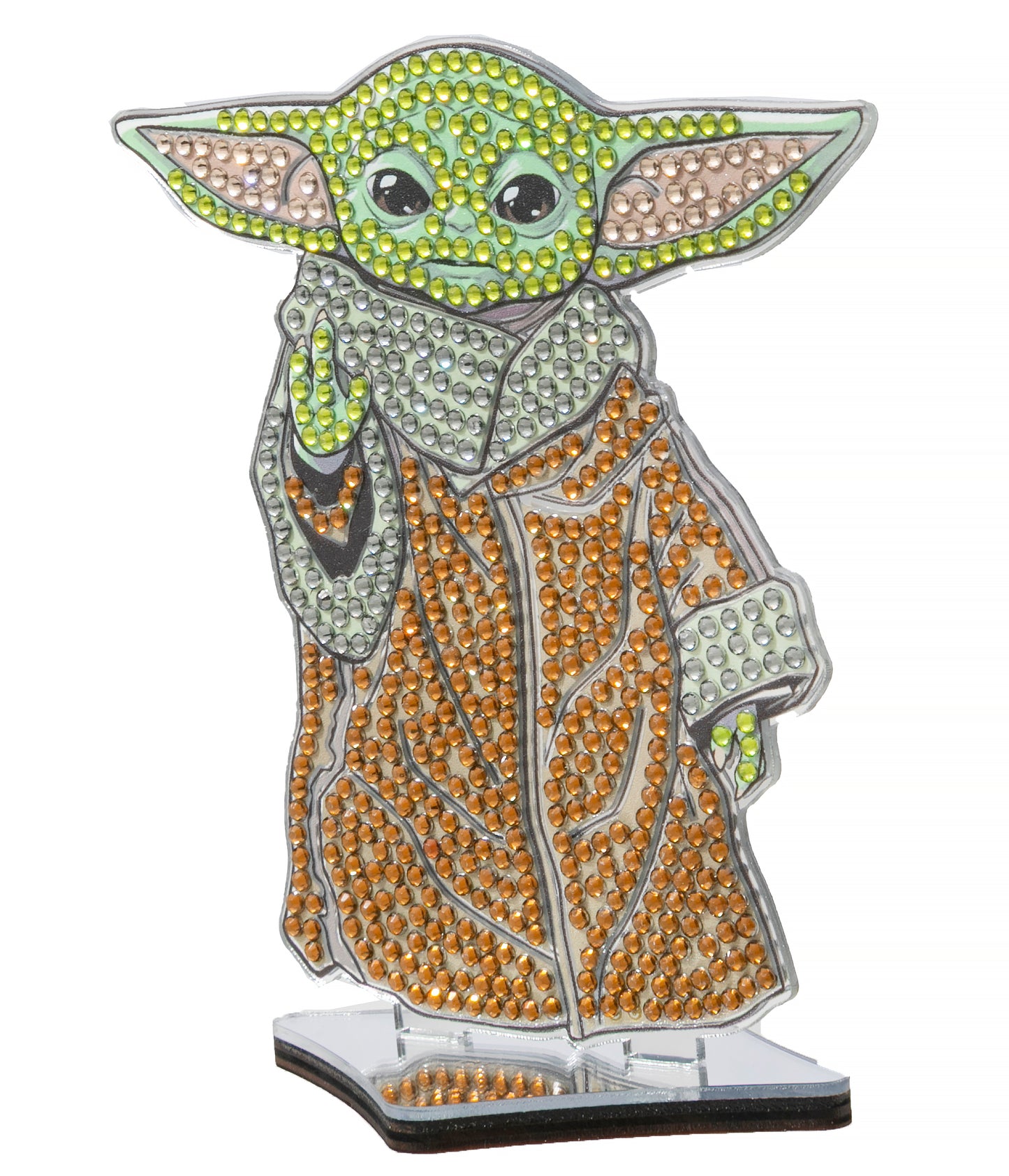 Grogu Crystal Art Mirror Buddies Kit Star Wars 6