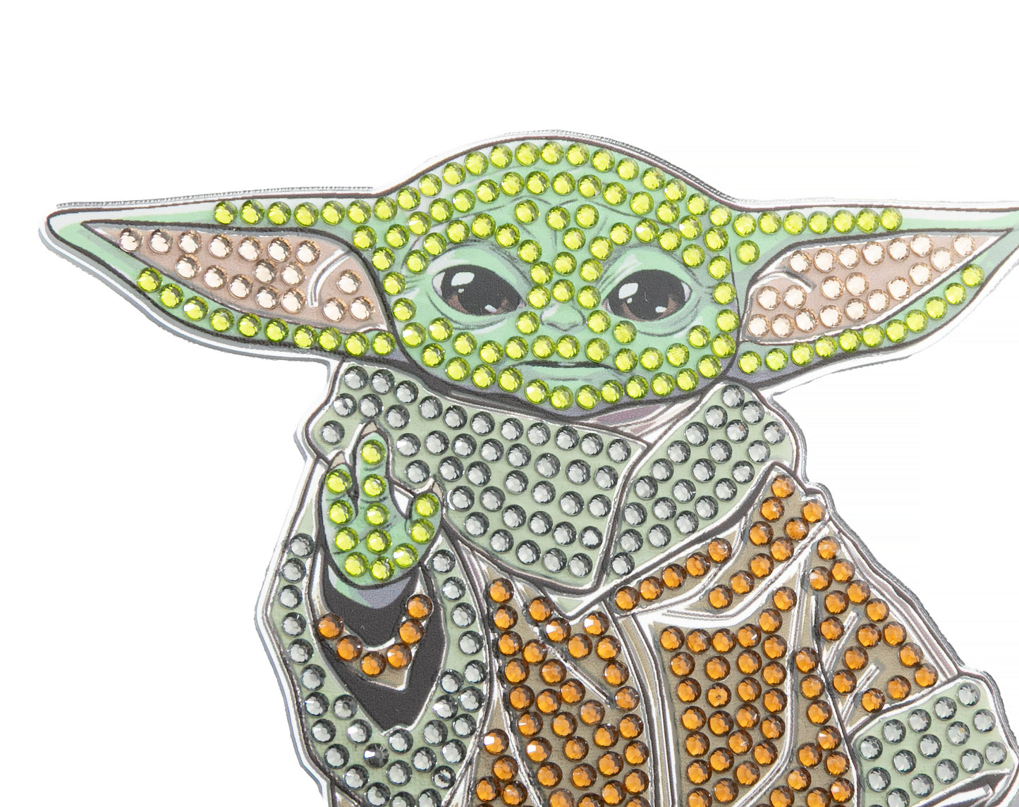 Grogu Crystal Art Mirror Buddies Kit Star Wars 7