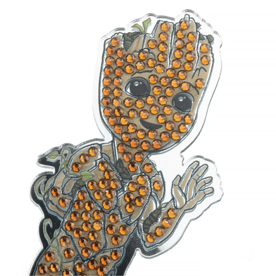 Groot Crystal Art Mirror Buddies Kit MARVEL 8