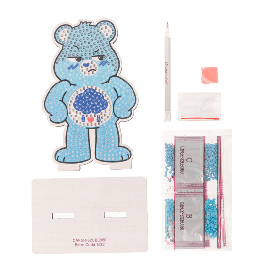Grumpy Bear Crystal Art Buddies Care Bears contents