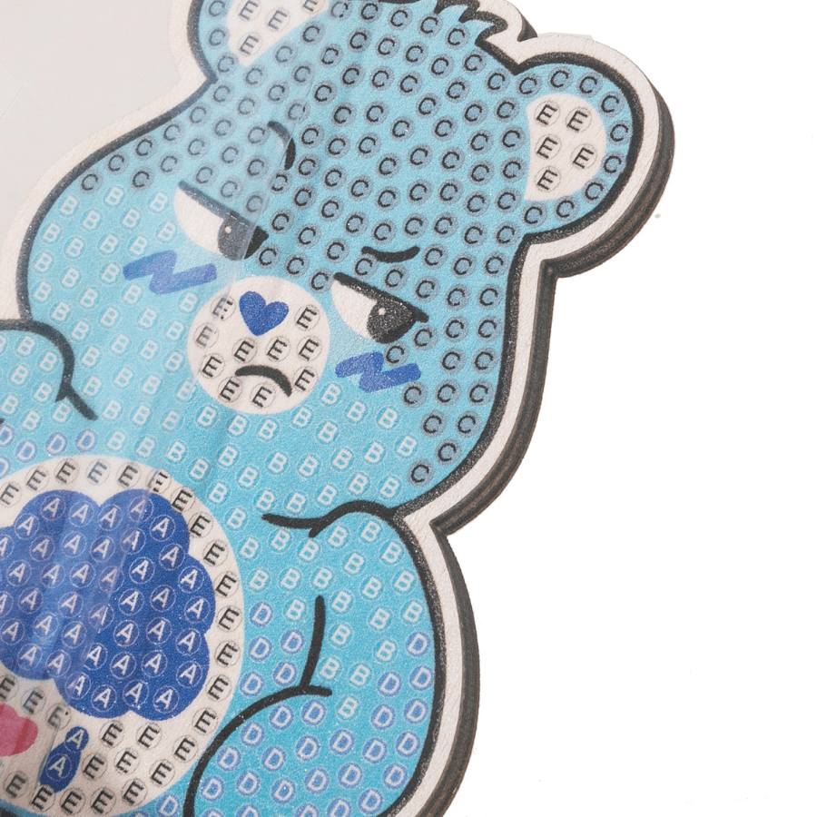 Grumpy Bear Crystal Art Buddies Care Bears template