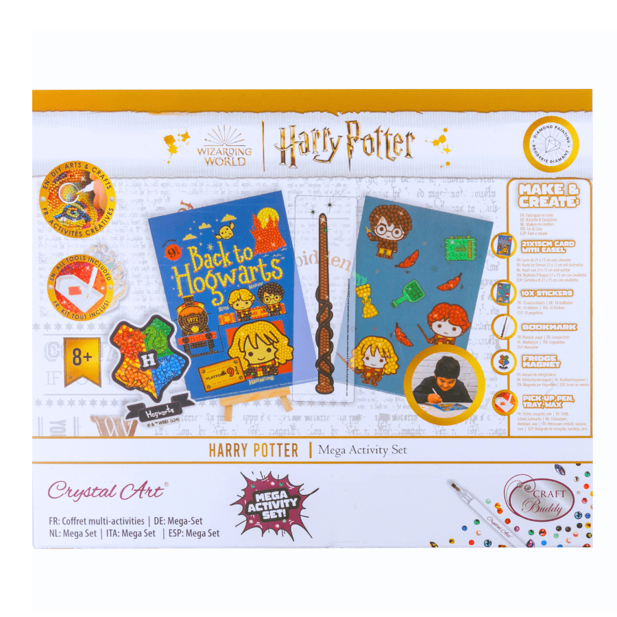 Harry Potter Crystal Art Mega Activity Set 4