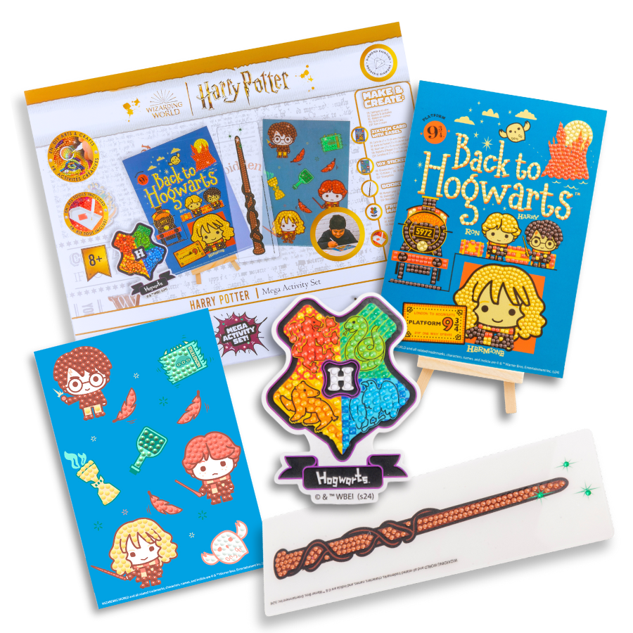 Harry Potter Crystal Art Mega Activity Set 7