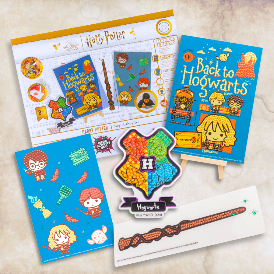 Harry Potter Crystal Art Mega Activity Set 8