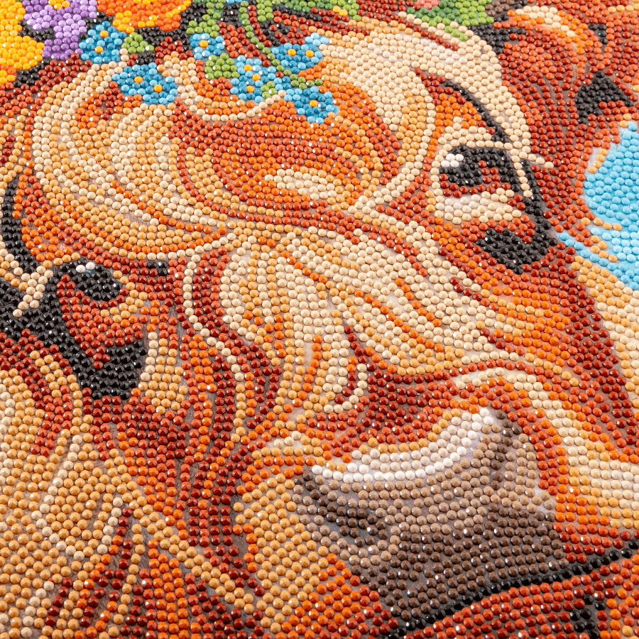 Highland Fun Crystal Art Framed Canvas Kit 40x50cm