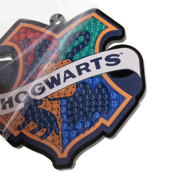 "Hogwarts Badge" Crystal Art Backpack Charm Kit Harry Potter Before