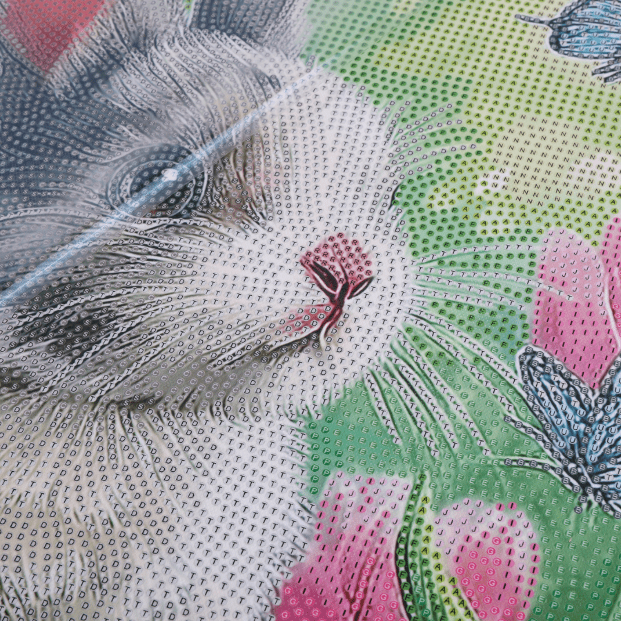 Little Rabbit Crystal Art Canvas Kit 40x50cm – Craft Buddy