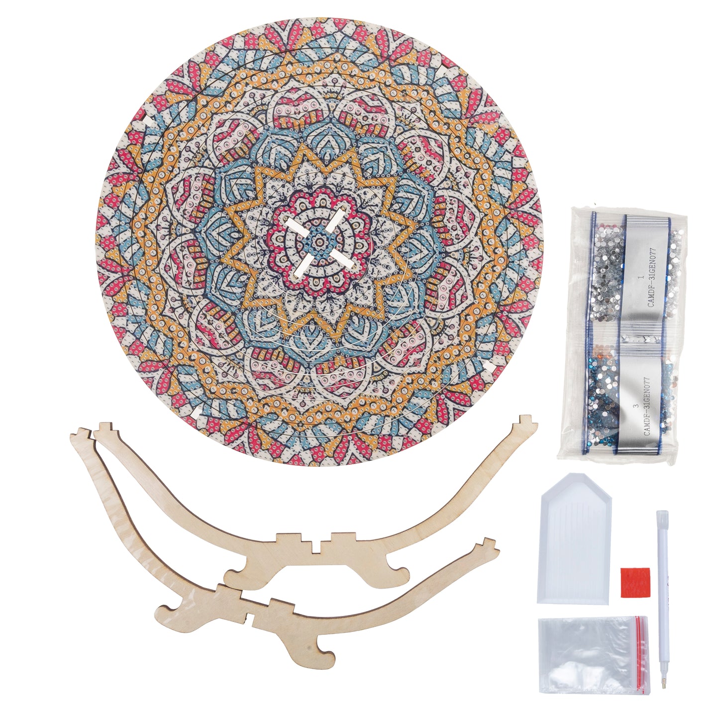 Mandala Flower Crystal Art Bowl Kit