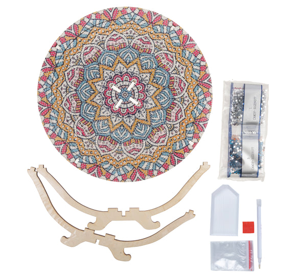 Mandala Flower Crystal Art Bowl Kit