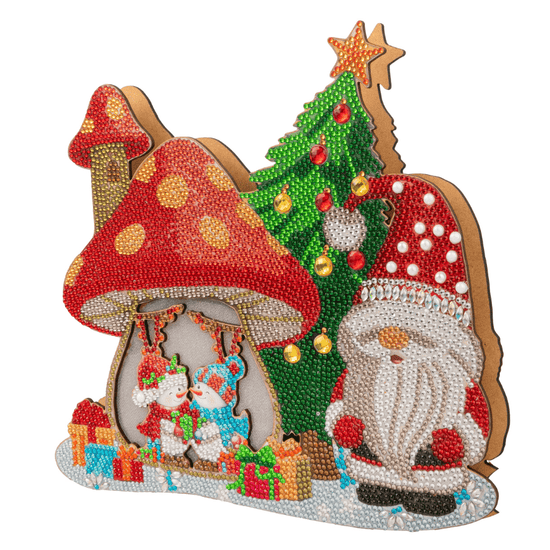 Mushroom House 3D Crystal Art Decoration Kit 7