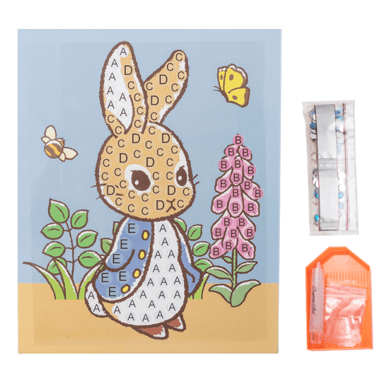 Peter Rabbit Crystal Art Junior Canvas Kit – Craft Buddy