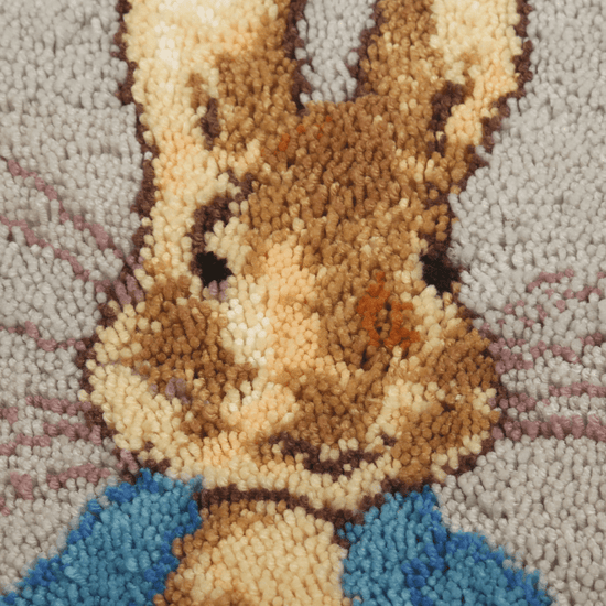 Peter Rabbit Latch Hook Round Rug 50x50 3