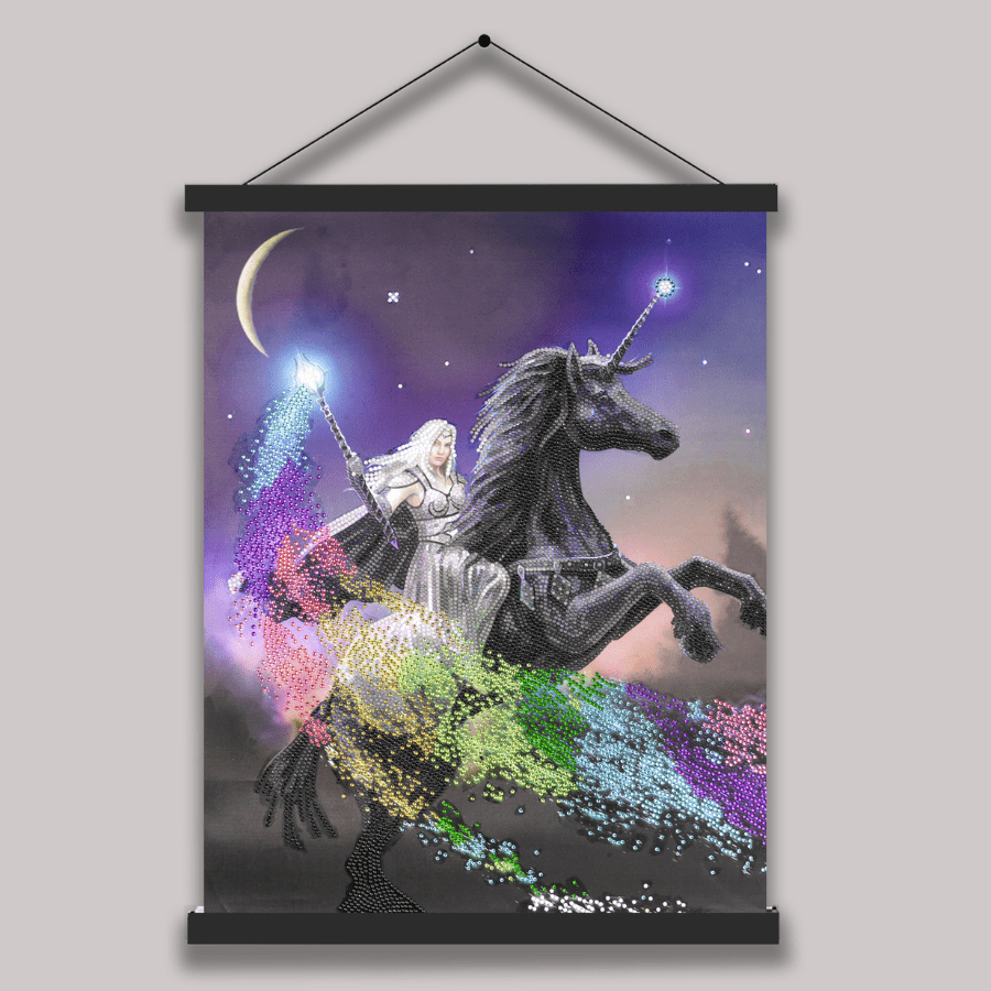 Rainbow Magic Crystal Art Scroll Kit 40x50 7