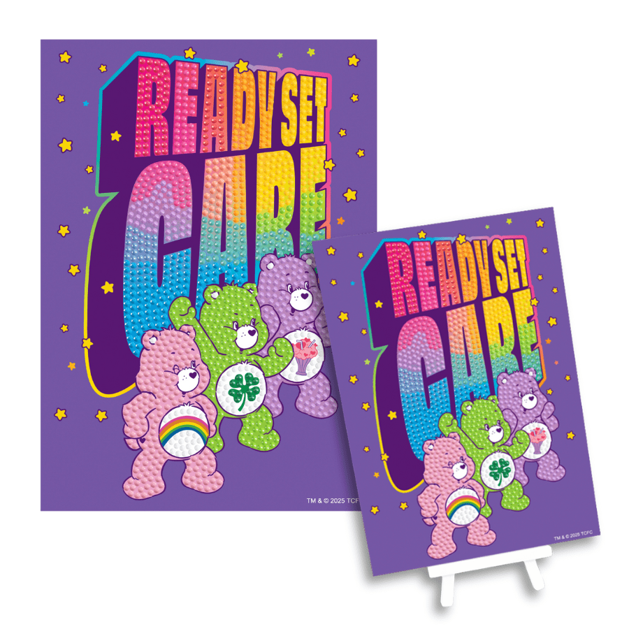 Ready Set Care Crystal Art Mega Activity Set Care Bears 7