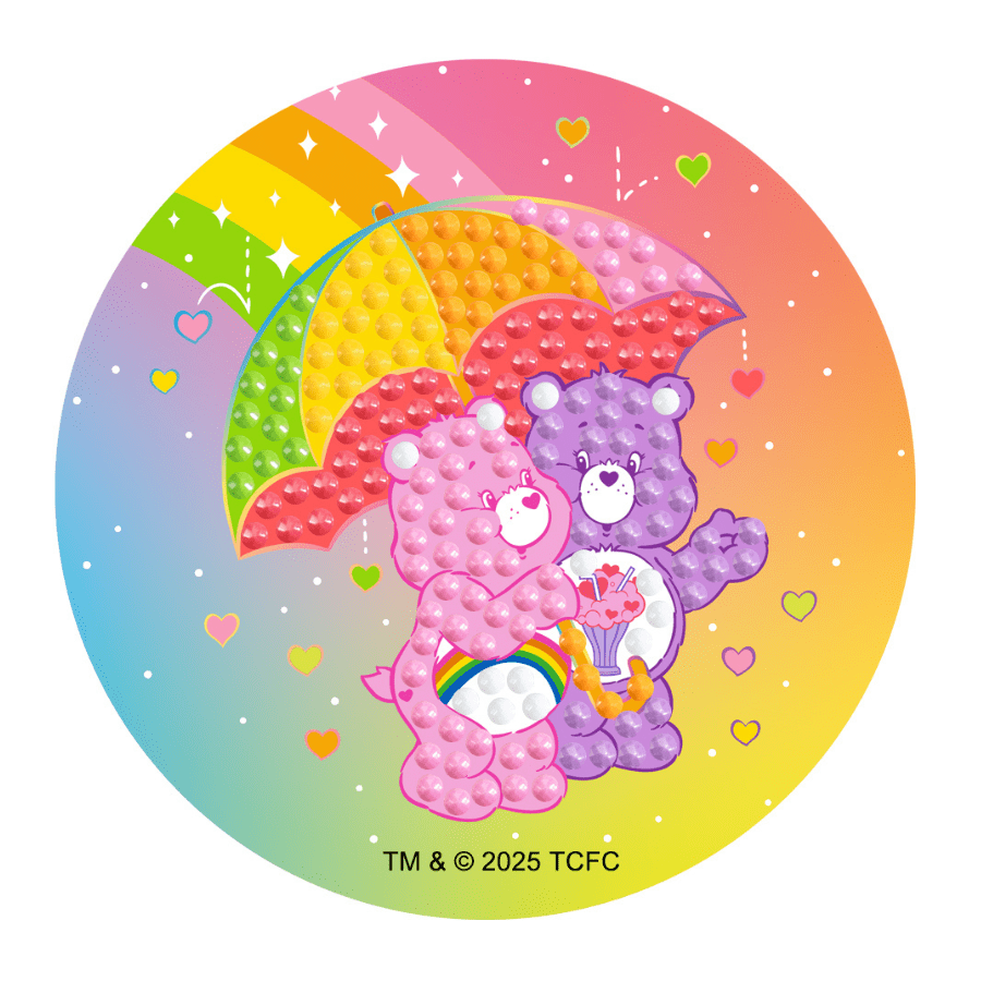Ready Set Care Crystal Art Mega Activity Set Care Bears 12