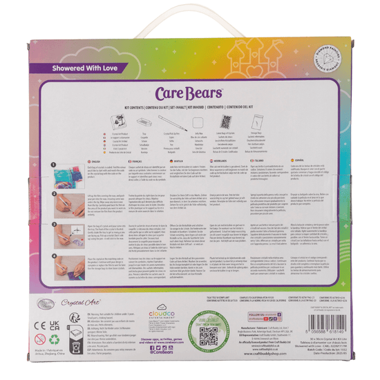 Ready Set Care Crystal Art Mega Activity Set Care Bears 2