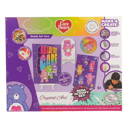 Ready Set Care Crystal Art Mega Activity Set Care Bears 5