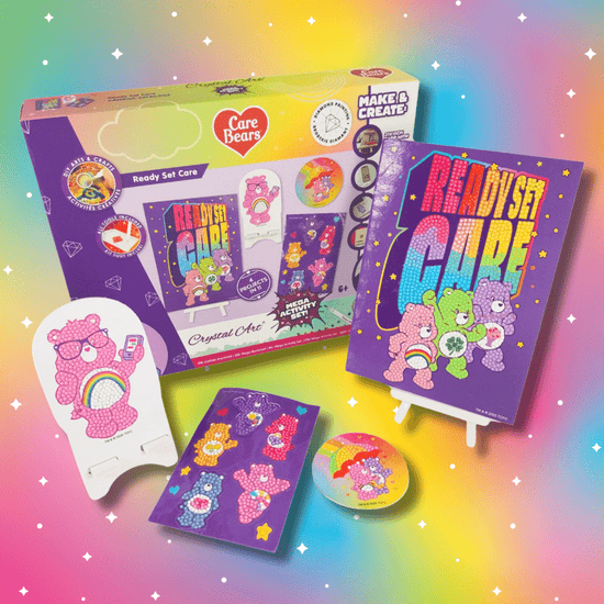 Ready Set Care Crystal Art Mega Activity Set Care Bears 9