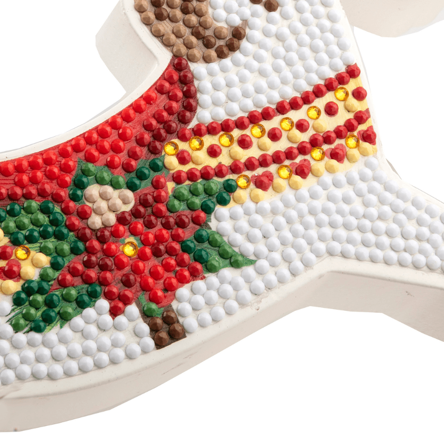 Rocking Horse Crystal Art Wooden Decoration Kit