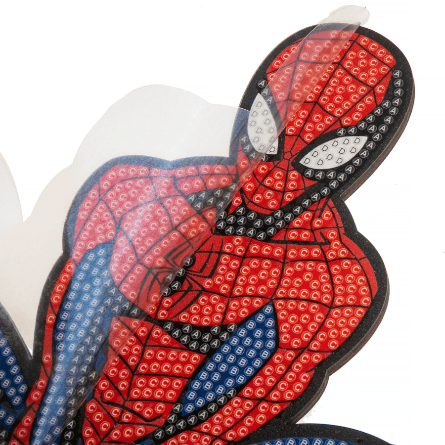 Spiderman Crystal Art Buddies XL MARVEL template
