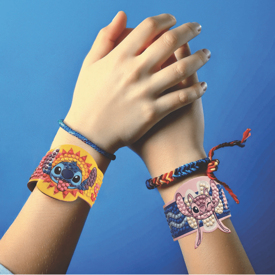 Stitch Angel Crystal Art Friendship Bracelets 10