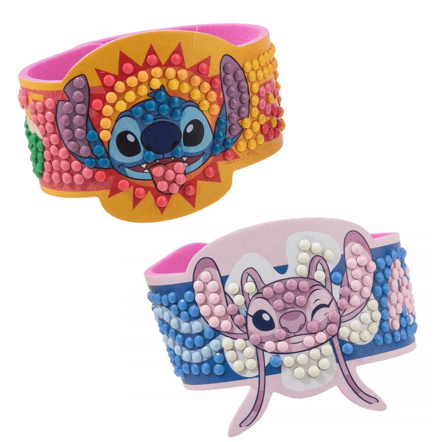 Stitch Angel Crystal Art Friendship Bracelets 5