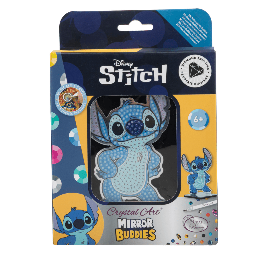 Stitch Crystal Art Mirror Buddies Kit Disney – Craft Buddy
