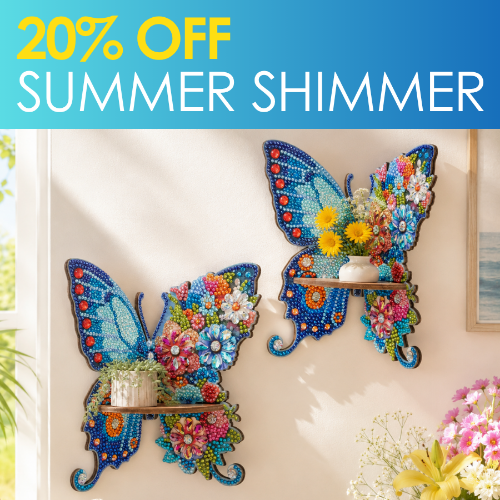 Summer 20% crystal art sale