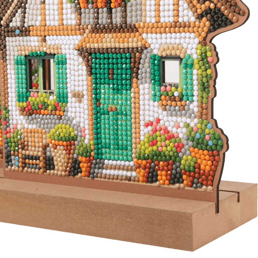 Thatched Trio Crystal Art 3D Buildable Scene Kit