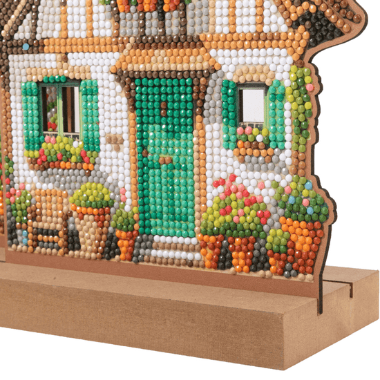 Thatched Trio Crystal Art 3D Buildable Scene Kit