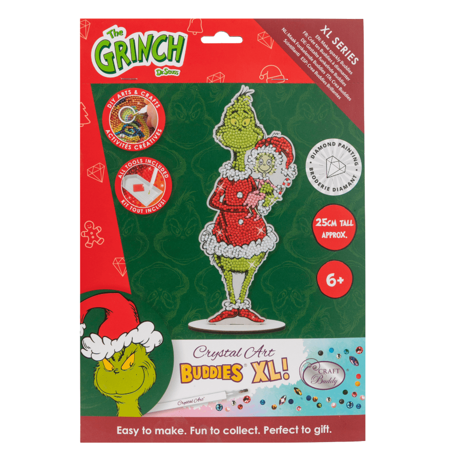 The Grinch Crystal Art Buddies XL 6