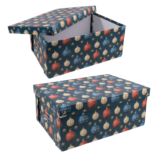 Festive Foldable Storage Boxes 3 x Pieces