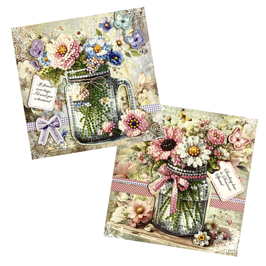 Vintage Summer Collection Card Making Kit x 24 Cards