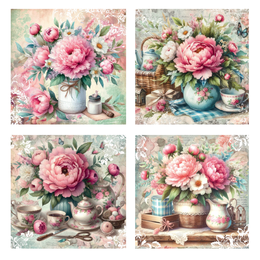 Vintage Summer Collection Card Making Kit x 24 Cards