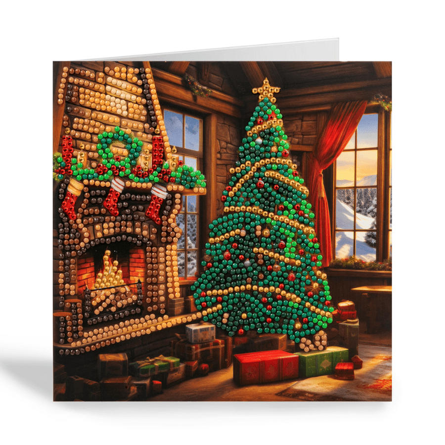 Winter Warmth Crystal Art Card 18x18 complete2