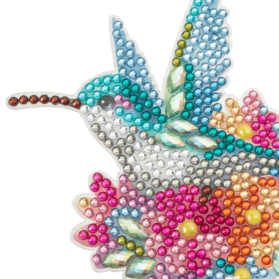 Wondrous Wings Crystal Art Desk Hooks kingfisher
