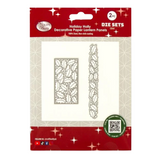Holiday holy decorative paper lantern panel die set