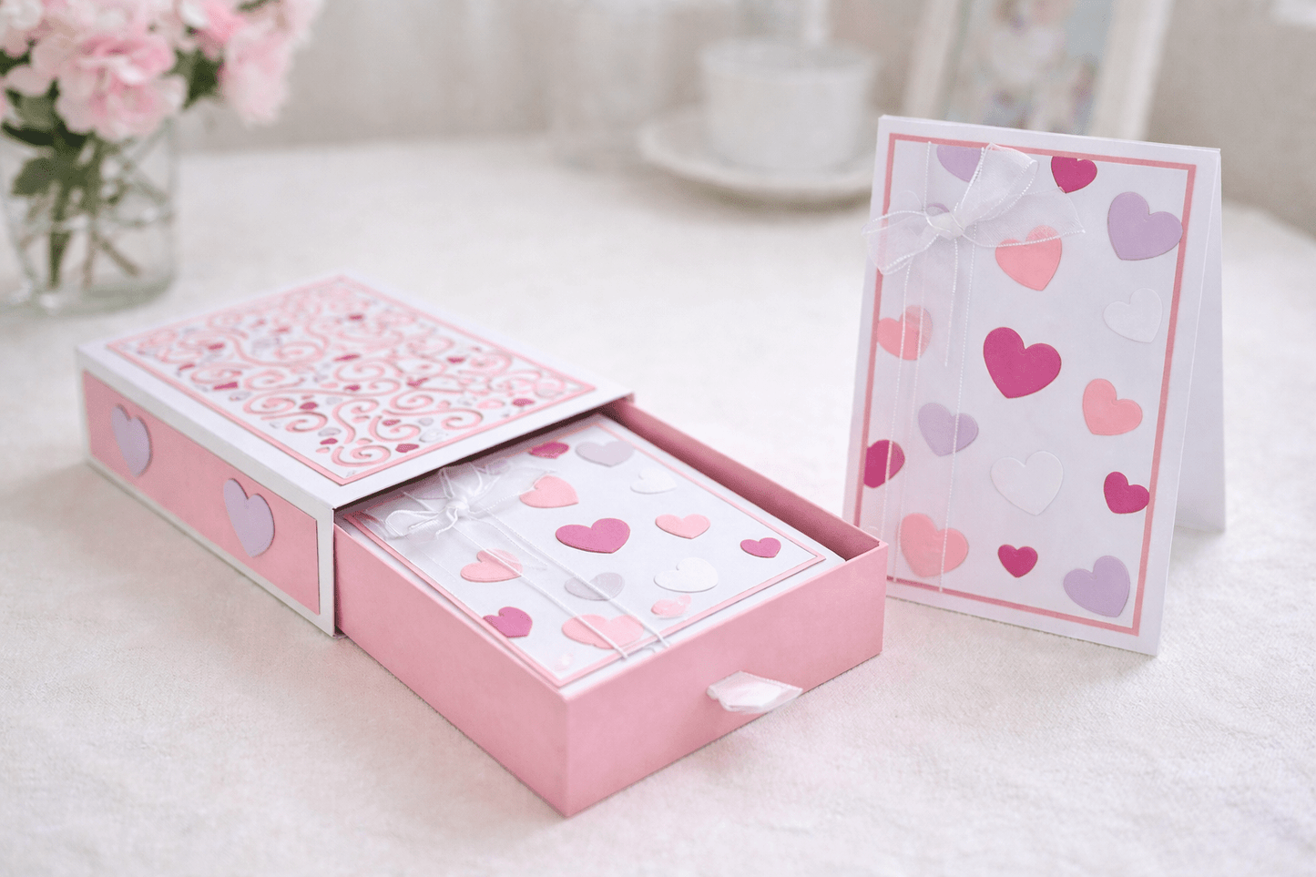 "Happy Hearts" Decorative Paper Lantern Panels