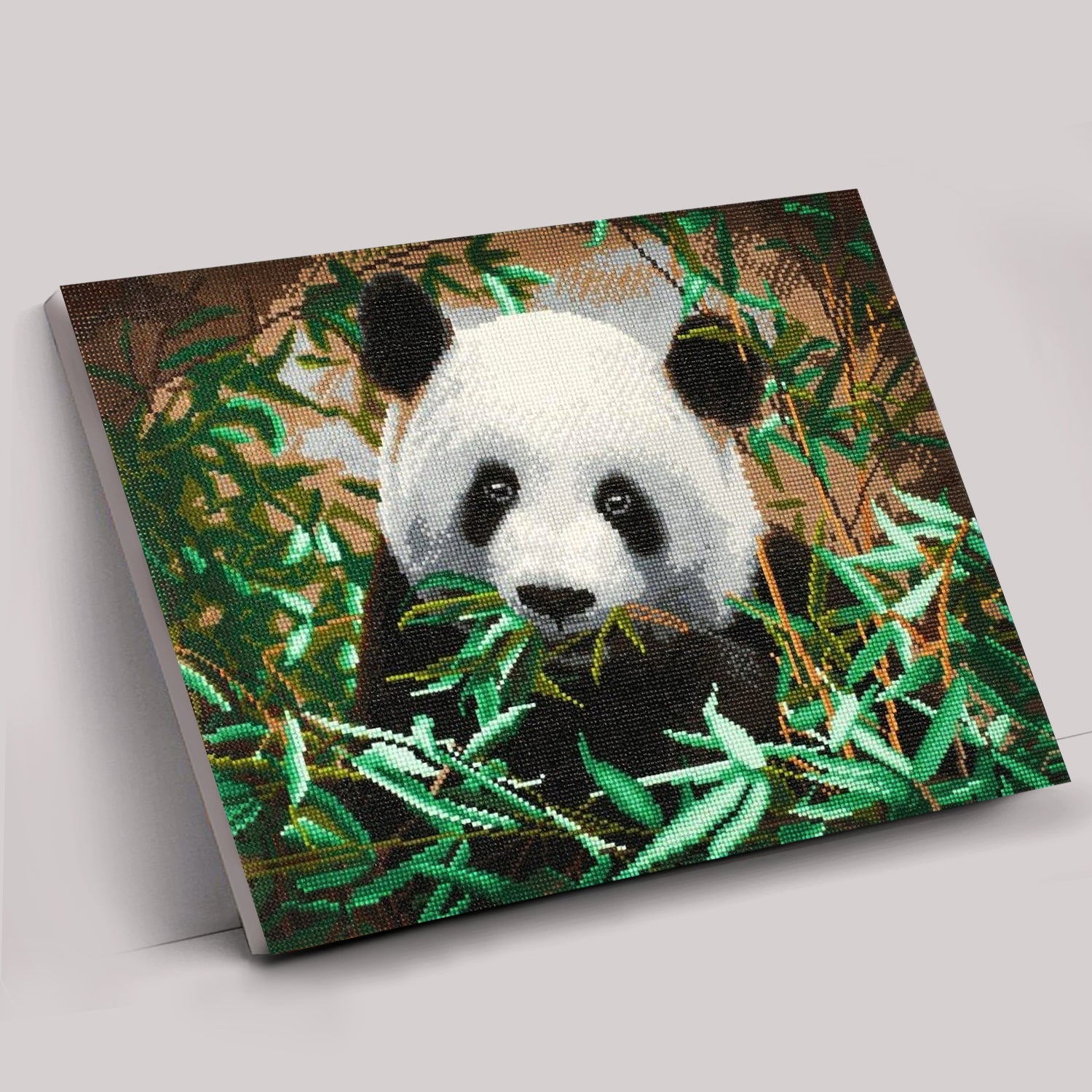 Panda Crystal Art Canvas Kit 40x50cm – Craft Buddy