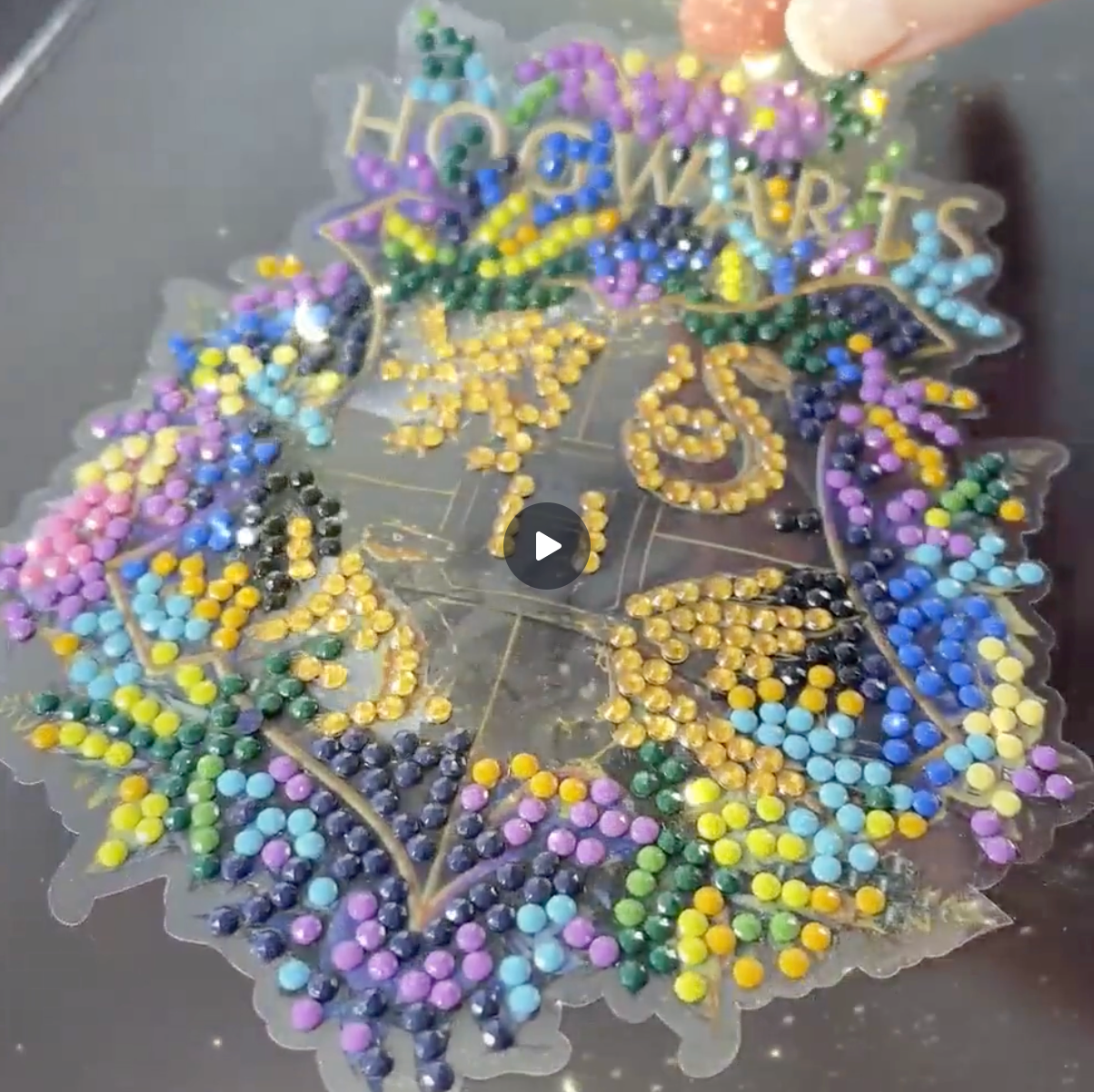 Harry Potyter crystal art special edition sticker video